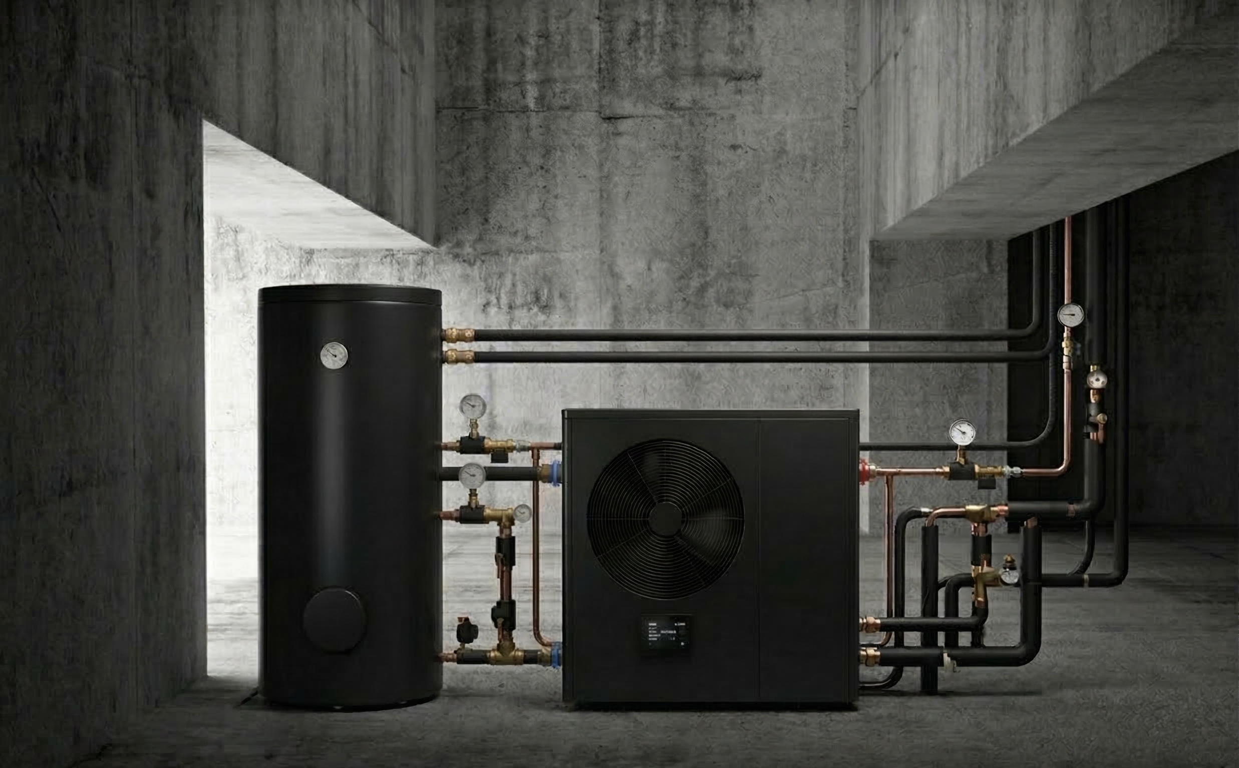 Centrale verwarming Lauris